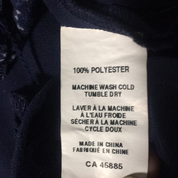 Michael Kors Blue Floral Skirt - Picture 4 of 4